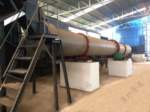 2萬噸雞糞擠壓有機肥