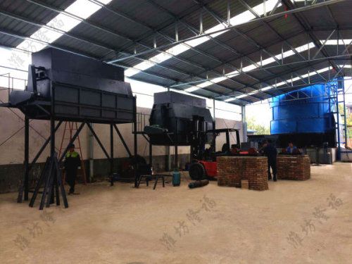 2萬噸雞糞擠壓有機肥