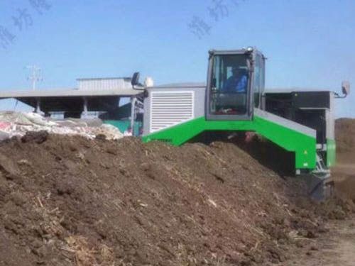 條垛式堆肥發酵