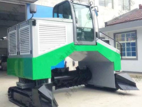 條垛式堆肥發酵